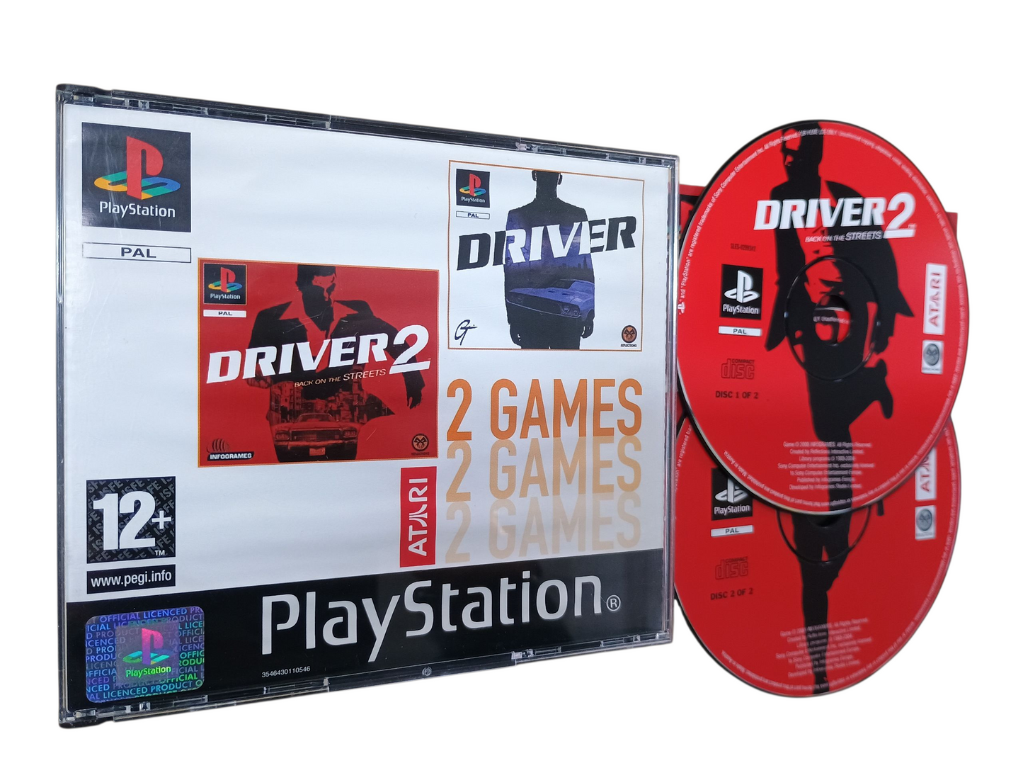 Driver / Driver 2 - 2 Games - complete