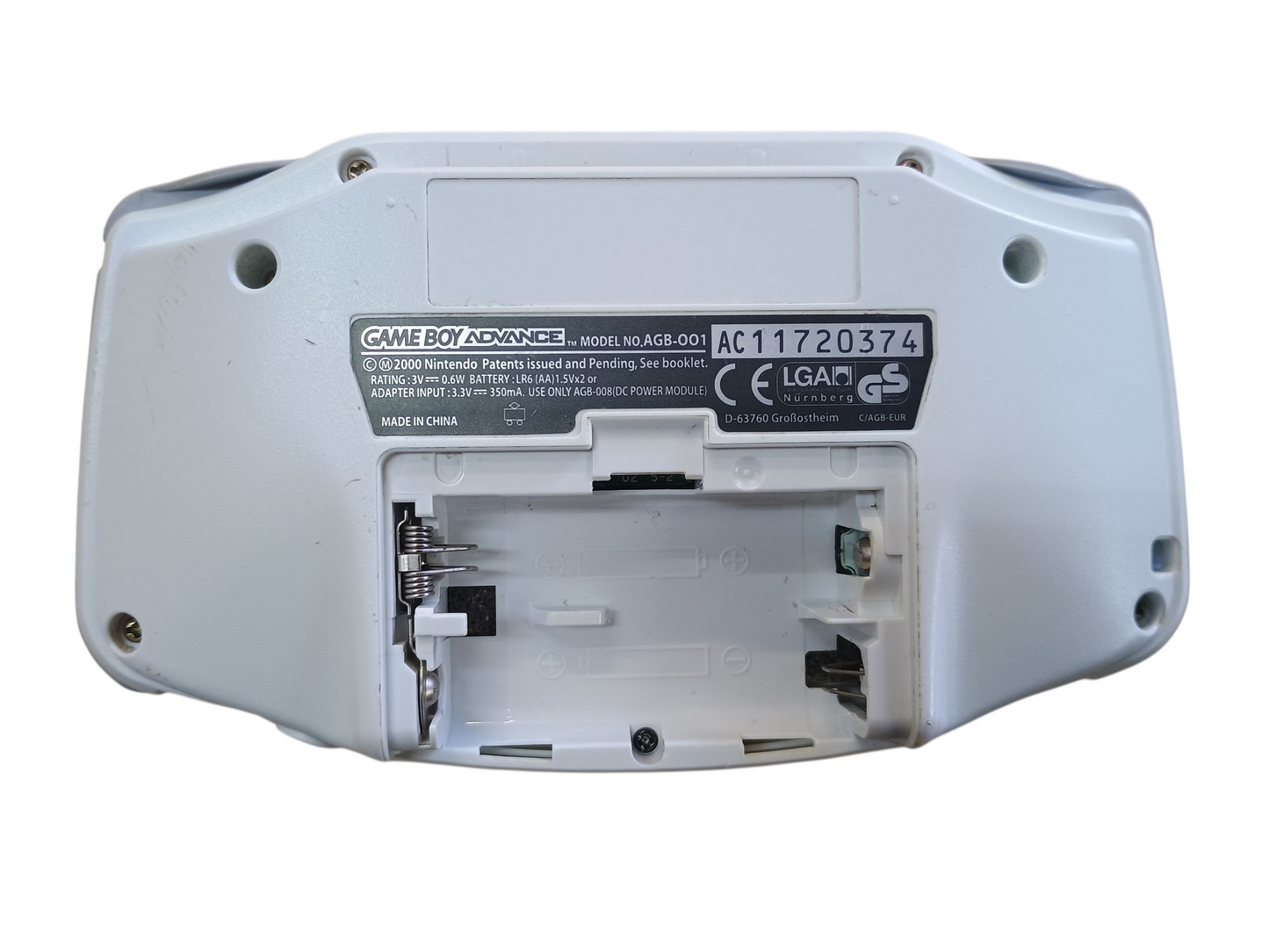 Nintendo Gameboy Advance - White - unboxed