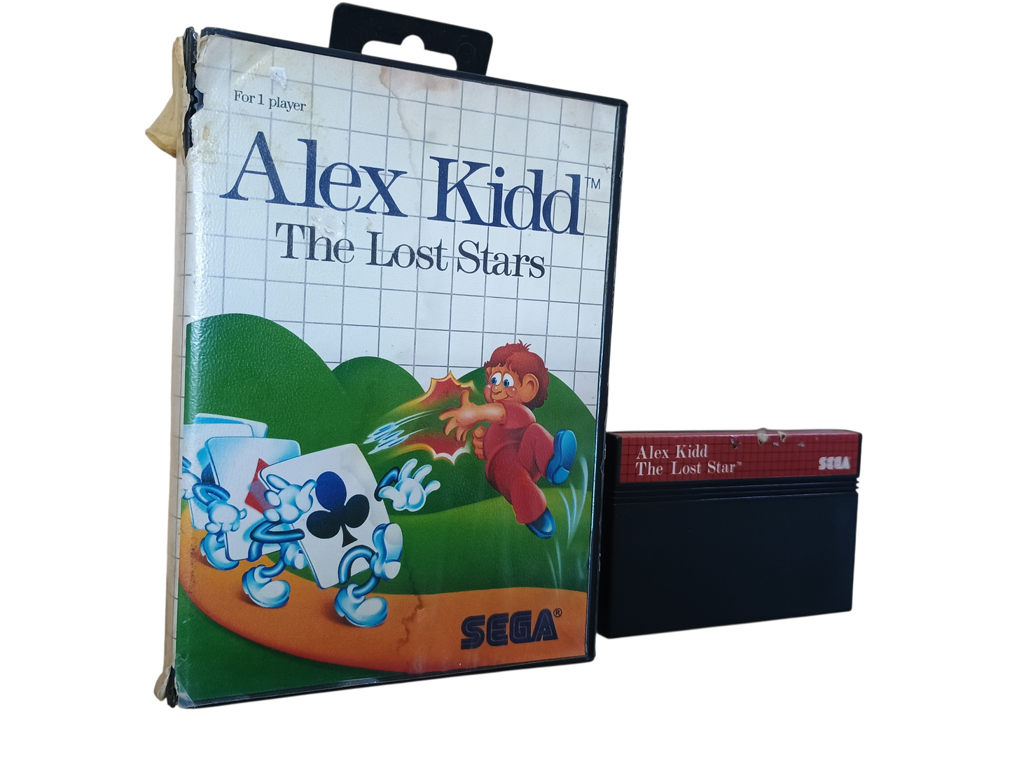 Alex Kidd - The Lost Stars - boxed no ins
