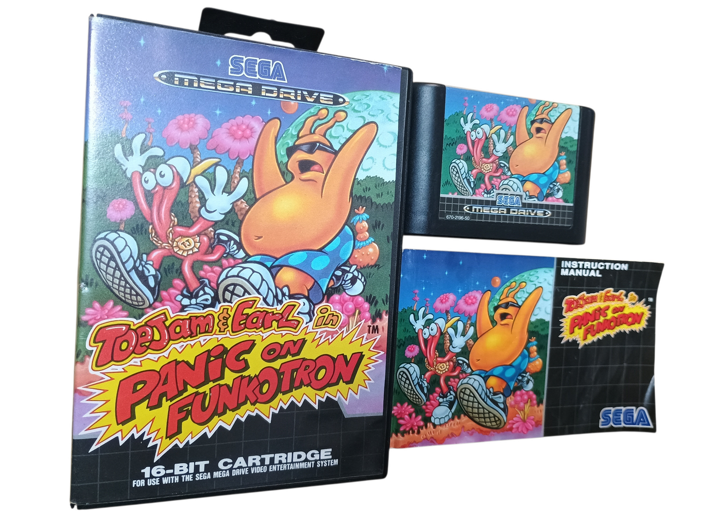 Toe Jam & Earl - Panic on Funkotron - complete