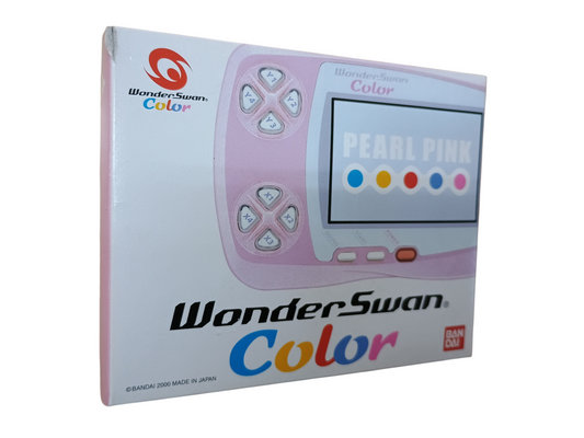 Wonderswan Color console - Pink / Pearl -  complete