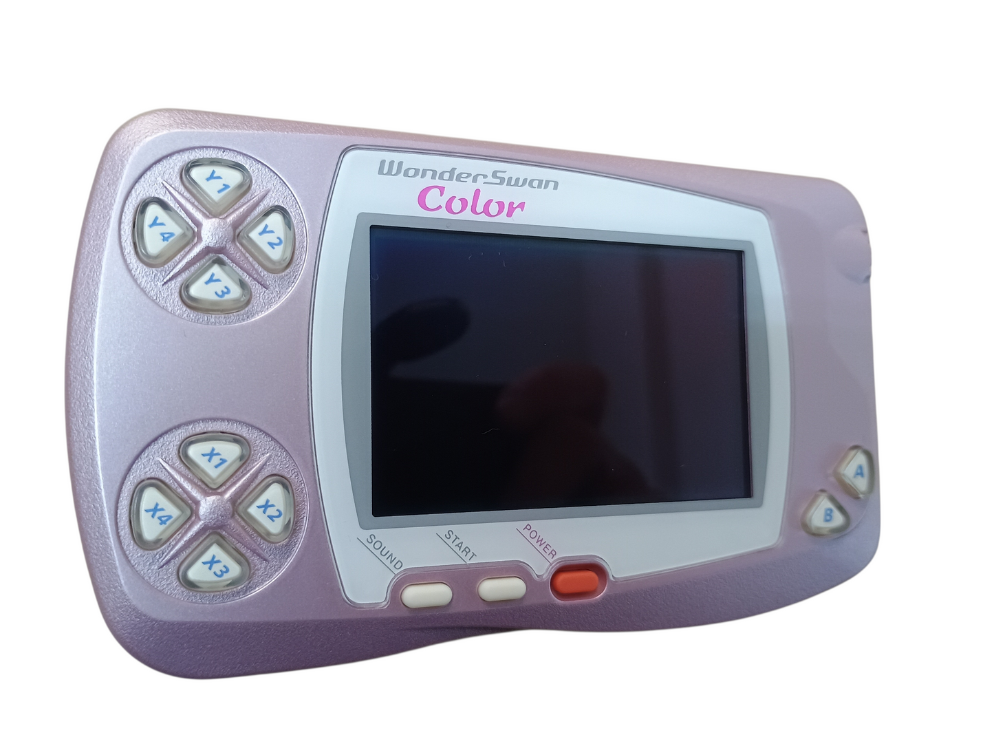 Wonderswan Color console - Pink / Pearl -  complete