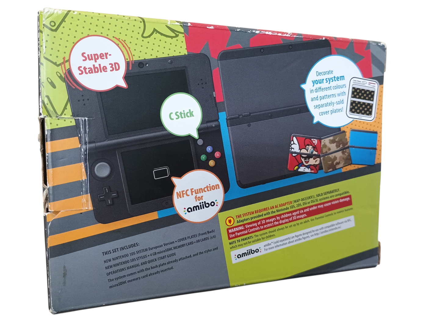 Nintendo New 3DS console - Black - boxed