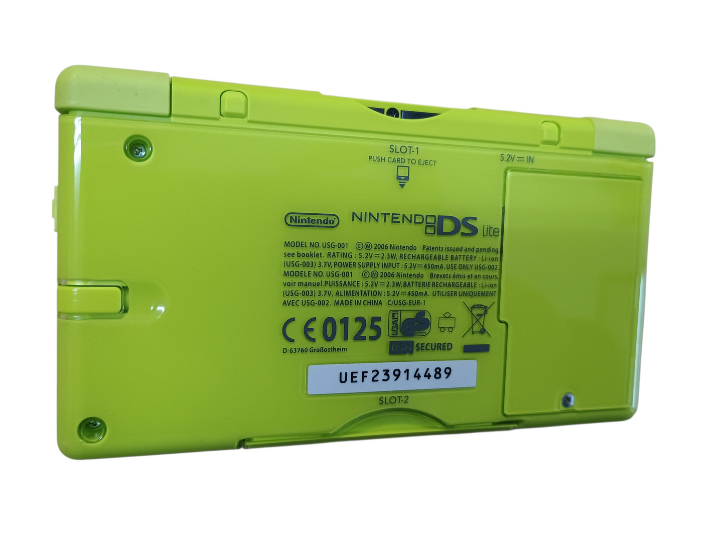 Nintendo DS Lite - Green - unboxed