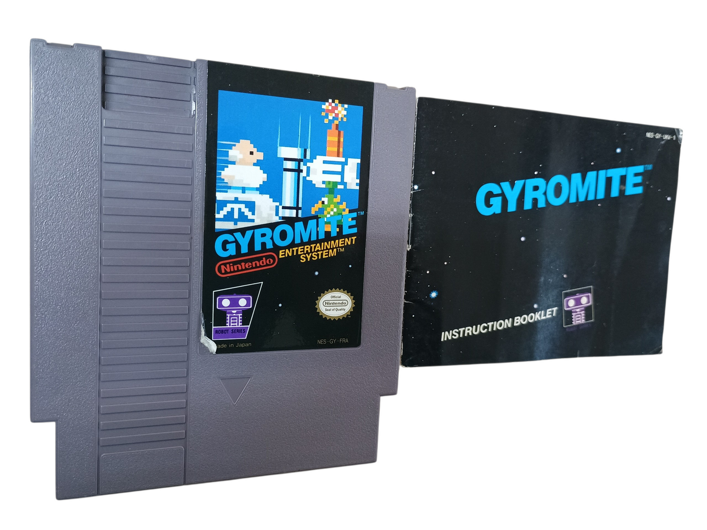 Gyromite -  cart w/ manual