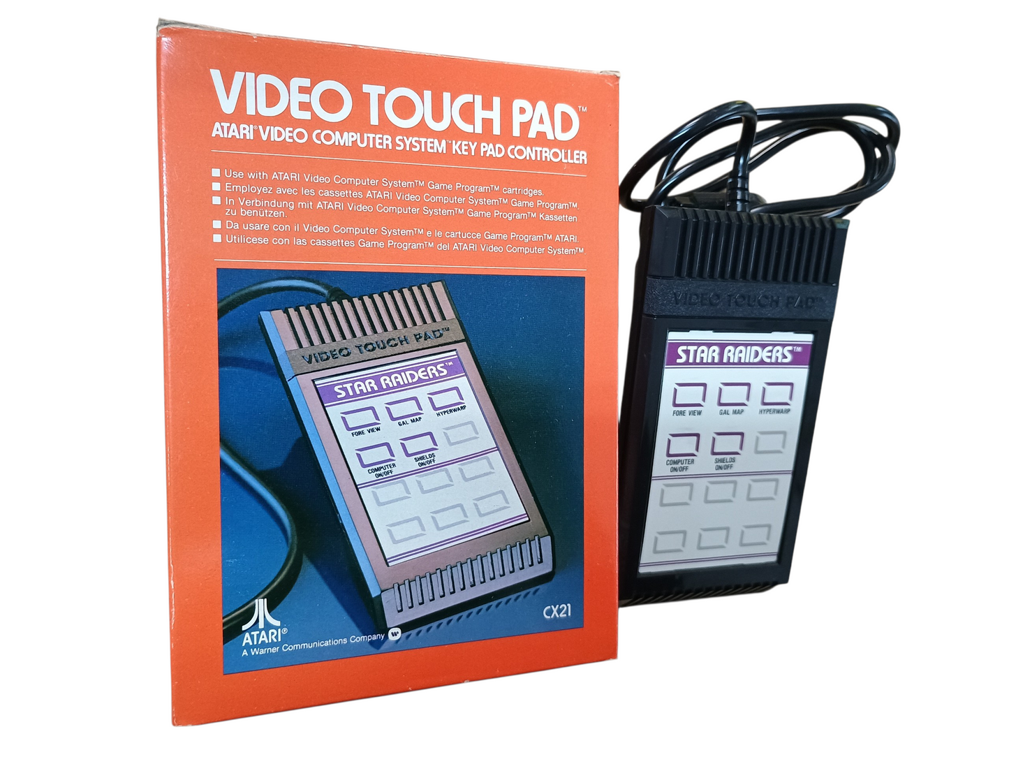 Star Raiders - w/ Video Touchpad - complete