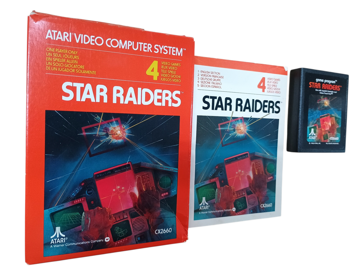 Star Raiders - w/ Video Touchpad - complete