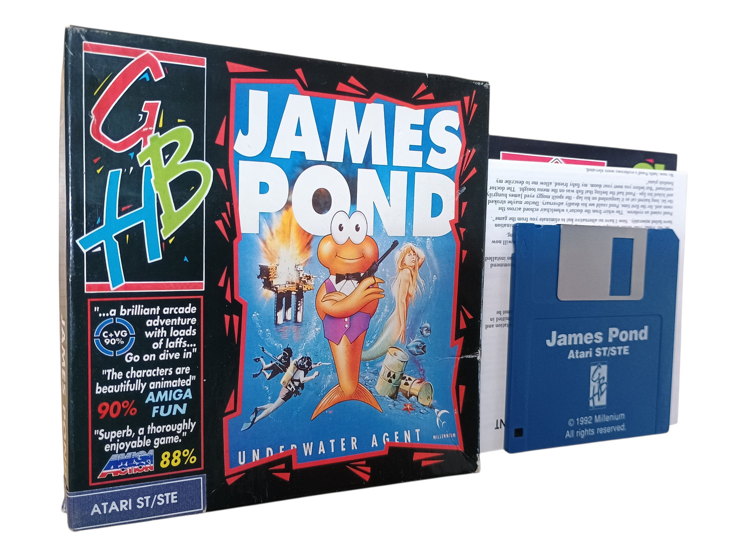James Pond Underwater Agent - complete