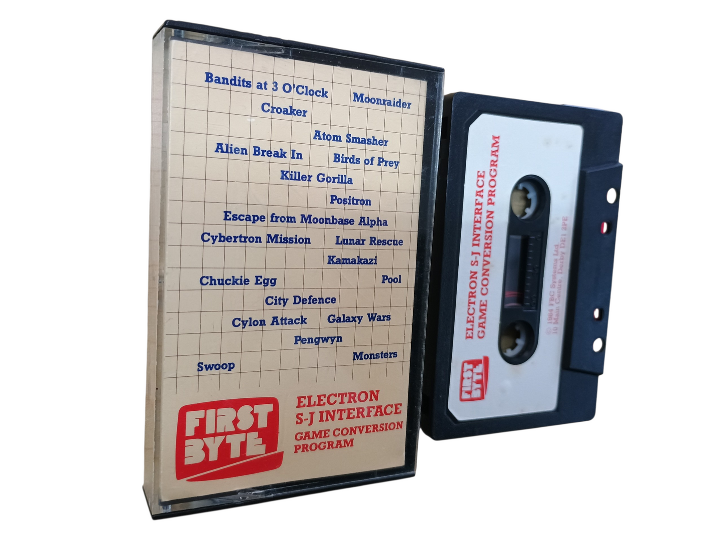 Joystick Interface with Game Conversion Program cassette
