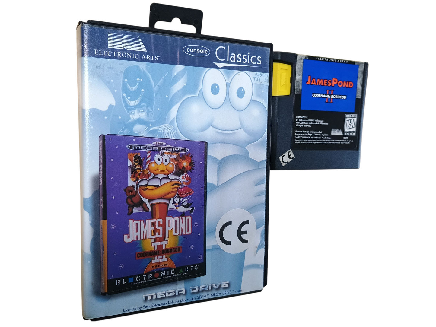 James Pond II - Codename Robocod - boxed no ins