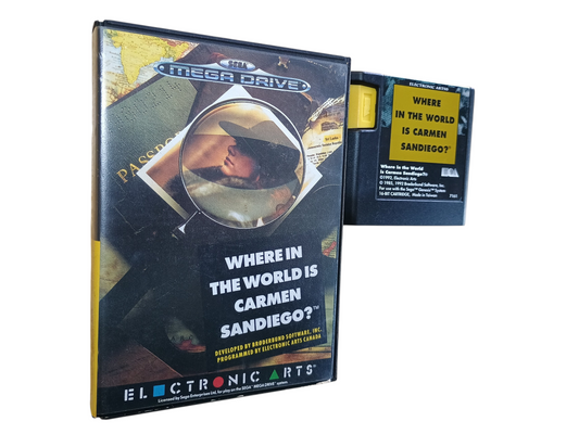Where in the World is Carmen Sandiego ? - boxed no ins