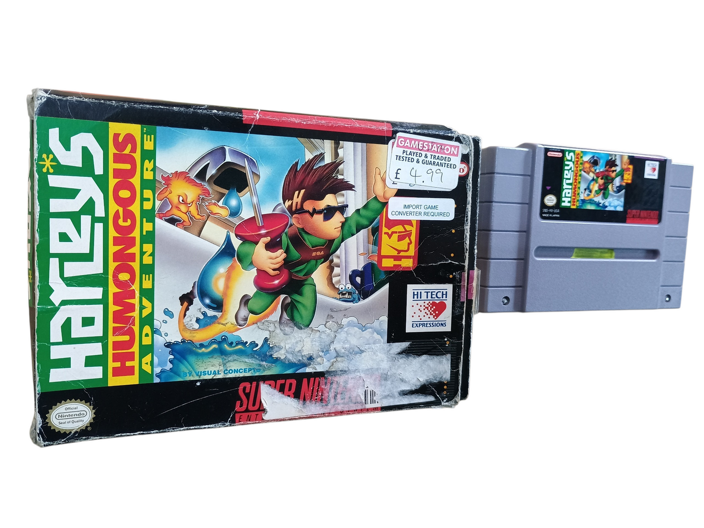 Harley's Humungous Adventure - boxed - no ins