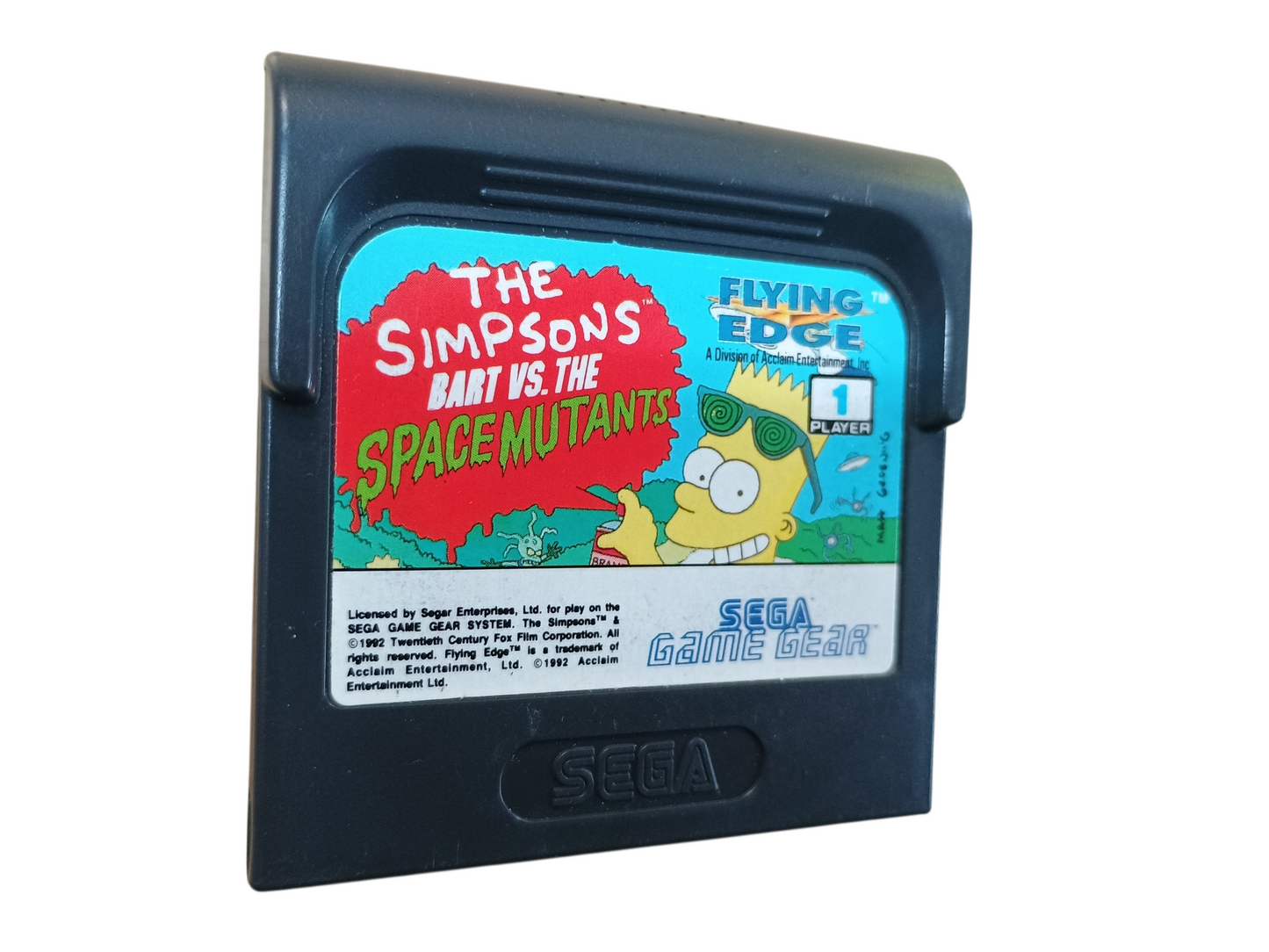The Simpsons - Bart VS The Space Mutants - cart only